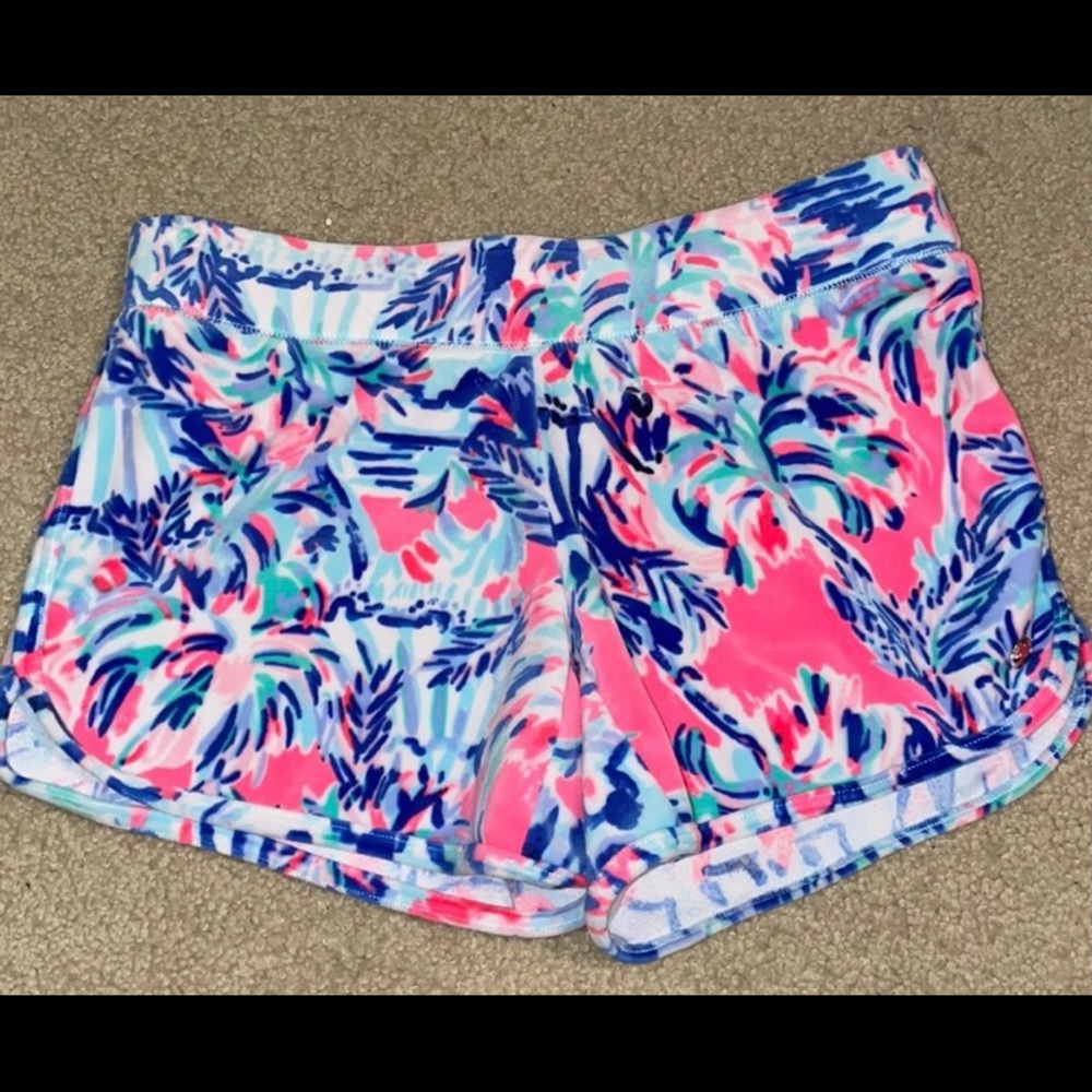 COPY - LILLY PULITZER VELOUR CABANA COCKTAIL SHORTS!!!